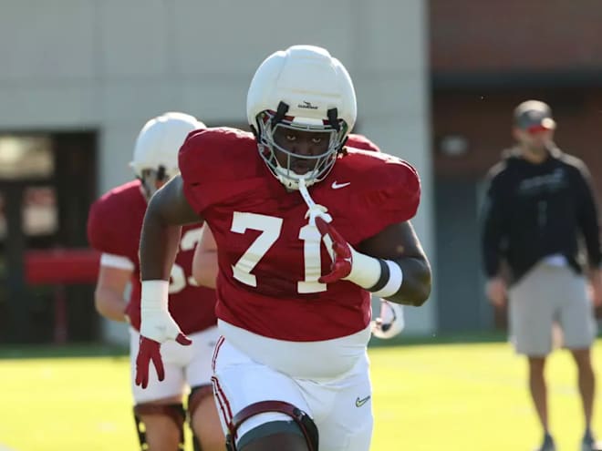Texas A&M transfer Kam Dewberry gives Alabama's OL more SEC physicality