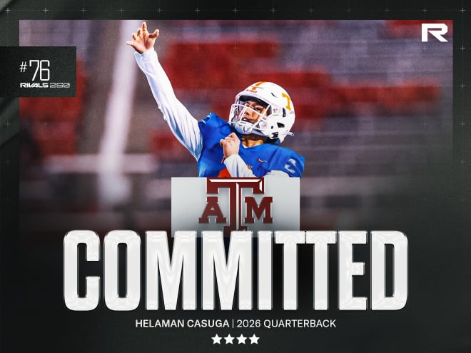 Texas A&M lands 2026 four-star quarterback Helaman Casuga