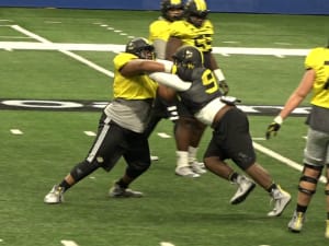 Army Bowl Day 2: Team East OL vs. DL 1on1s