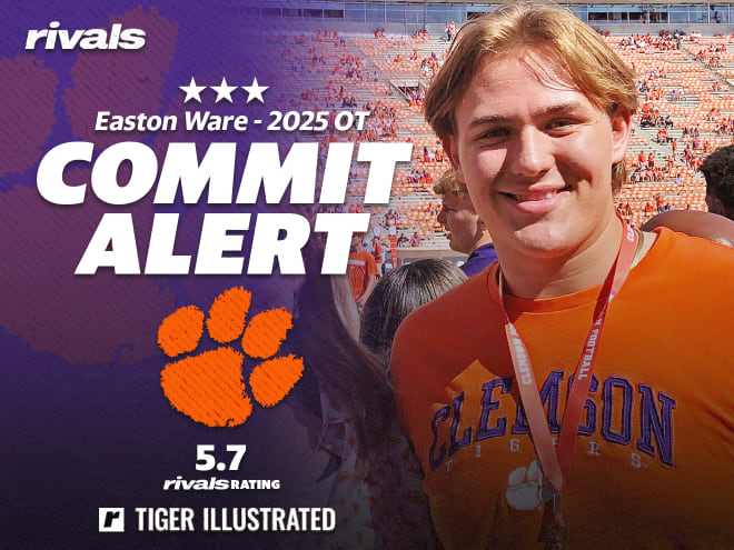 Commitment breakdown: Clemson lands a commitment from 2025 OL Easton Ware