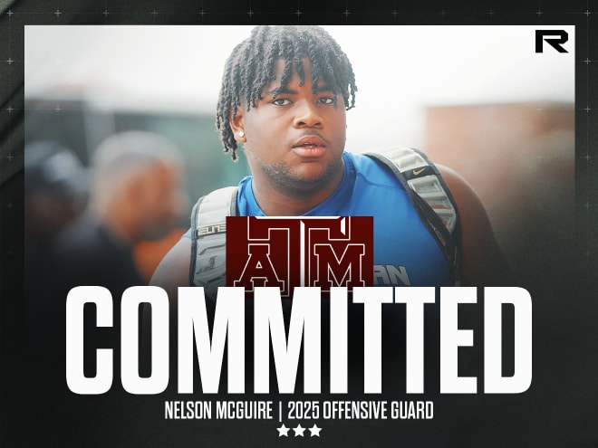 Texas A&M lands commitment of 2025 OG Nelson McGuire