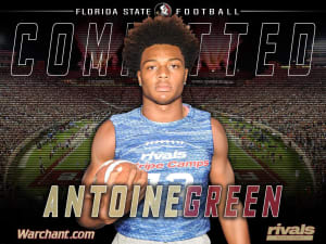 Fireworks start early for FSU as WR Green commits to 'Noles