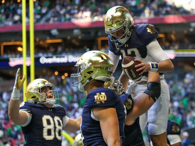 Notre Dame football depth chart projection for Top 25 matchup with Navy