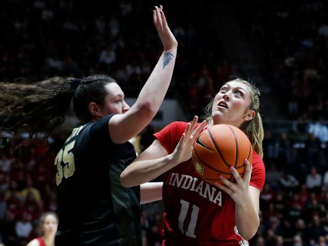 Purdue women's basketball's senior day spoiled by 77-57 loss to Indiana