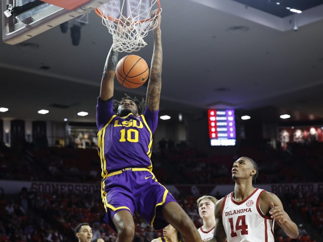 LSU MBB snaps seven-game losing streak with last second win over Oklahoma