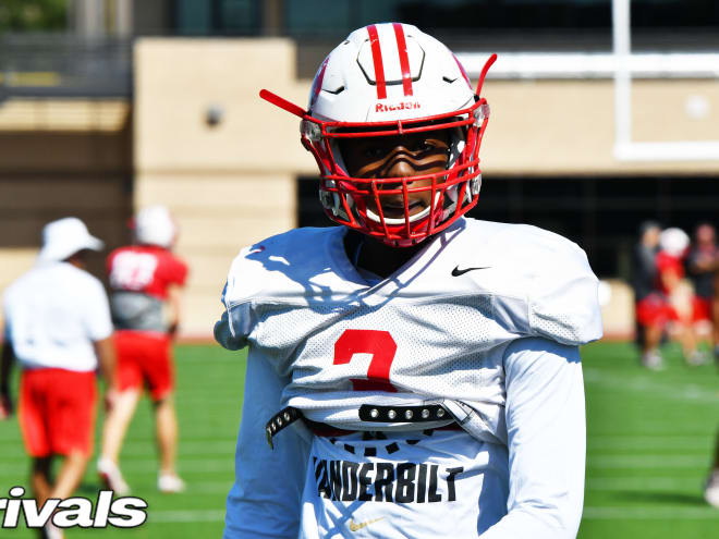 2022 DB Bobby Taylor has one SEC school on top