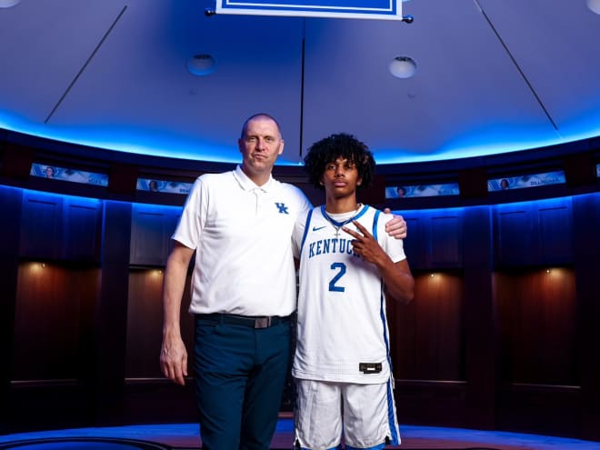Acaden Lewis discusses his Kentucky visit and offer
