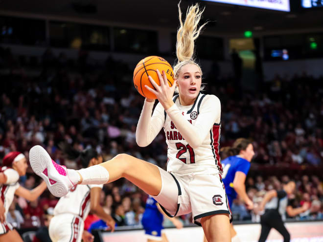 Gamecocks start slow, pull away from Coppin State 92-60 on banner night