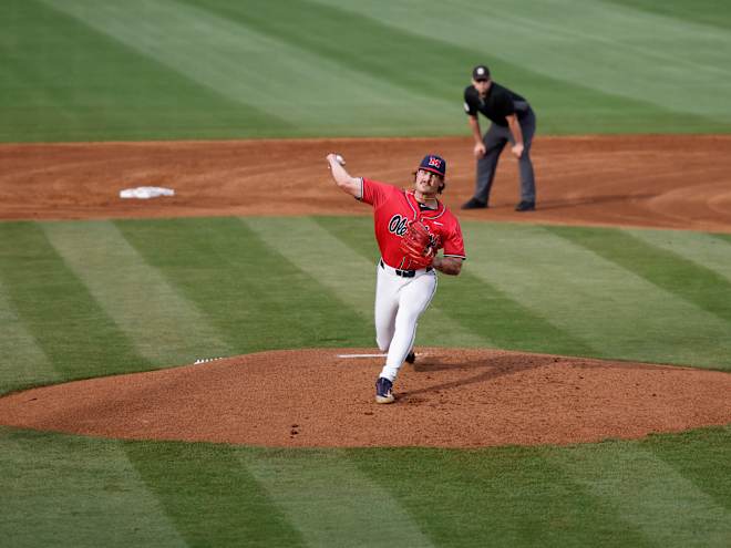Riley Maddox's masterpiece lifts Rebels to series clincher over Vandy