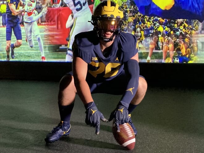 2026 OL Maxwell Riley dishes on midweek visit to Michigan, camp experience