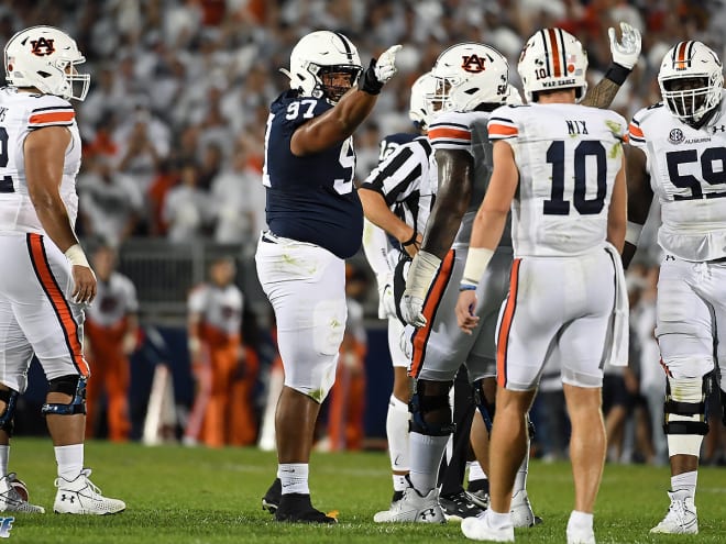 Snap Counts & PFF Grades: Penn State vs. Auburn