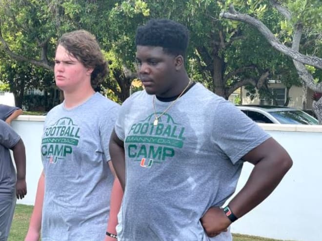 Kinsler stands out at Sunday Manny Diaz camp, has offer and UM, UF on top