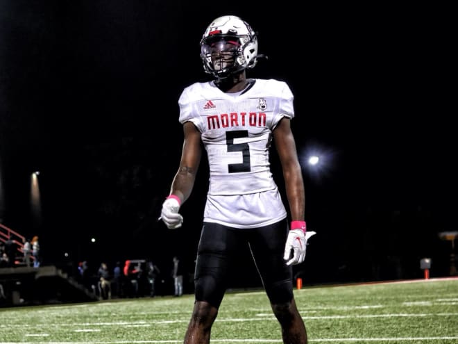 Big pass-catching target Lebron Hill takes in UK
