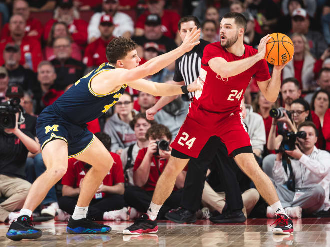 Shots didn't fall, but Nebraska encouraged in close loss to No. 15 Michigan