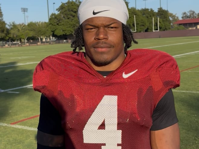 Stanford WR Jordan Onovughe feels settled in on The Farm