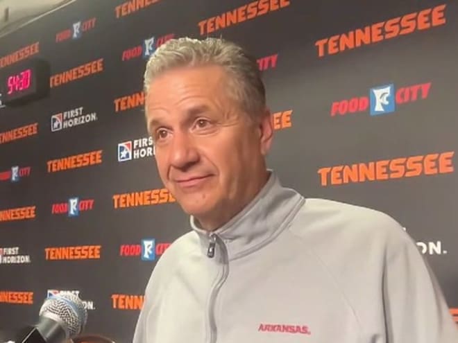 VIDEO: John Calipari postgame - Tennessee 76, Arkansas 52