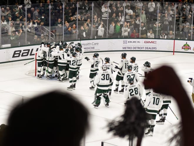 No. 4 MSU Hockey opens Big Ten play with a 4-2 win over No. 13 Ohio State