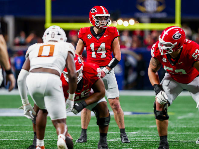 Kirby Smart on how Georgia's offense will look with Gunner Stockton