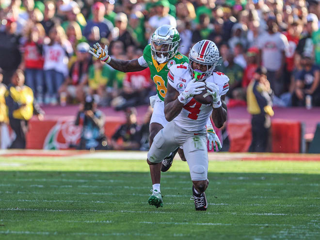 DTE Helmet Stickers: Jeremiah Smith shines as Ohio State rolls Oregon