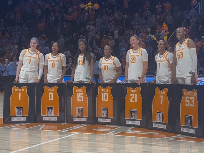 WATCH: Lady Vols basketball holds 2025 Senior Day