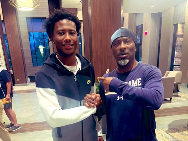 Speedy Rivals250 WR Jayden Warren will be back at Notre Dame soon