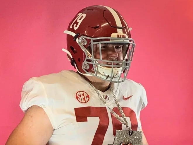 Alabama still impressing five-star OL Jackson Cantwell