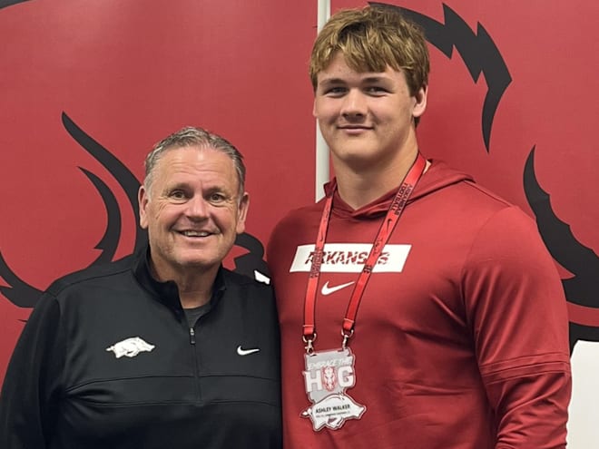 OL Ashley Walker looks back at Arkansas football commitment