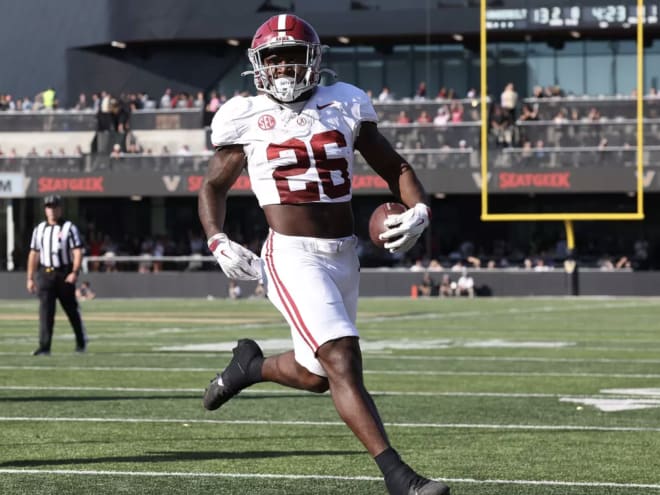 How Alabama is continuing to find balance in its run game