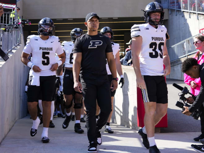 Purdue football fighting to keep wheels on the track amid 1-4 start