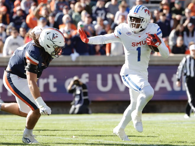 No. 13 SMU crushes Virginia, clinches spot in ACC title game