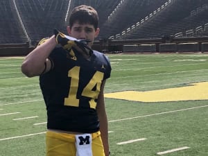 Michigan Football Recruiting: 2021 LB/DE Yanni Karlaftis Talks U-M Offer