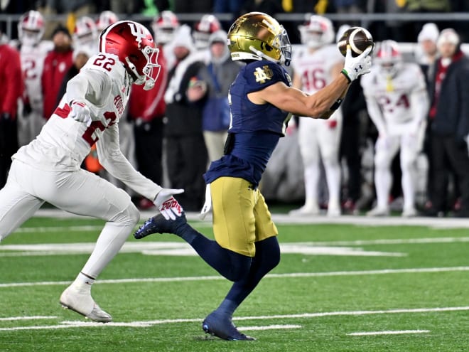 Snap Counts: Here's who played for Notre Dame football against Indiana