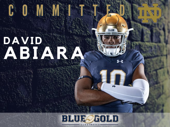 2021 DE David Abiara Commits To Notre Dame