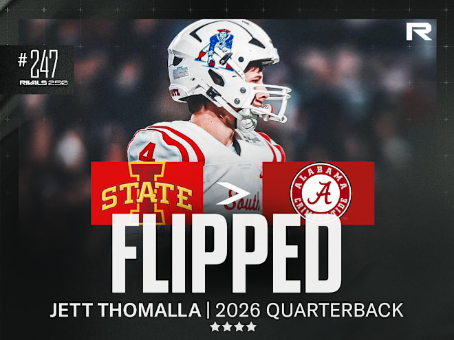 Four-star QB Jett Thomalla flips from Iowa State to Alabama