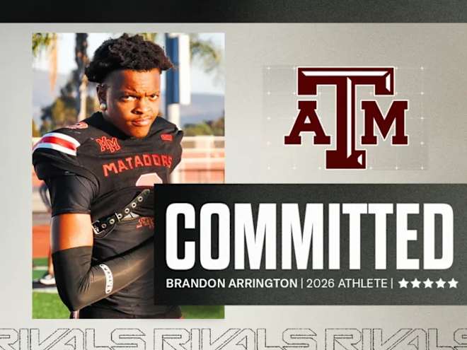 Arrington explains why he chose A&M