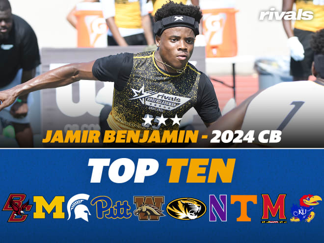 Standout 2024 DB Jamir Benjamin releases a top 10