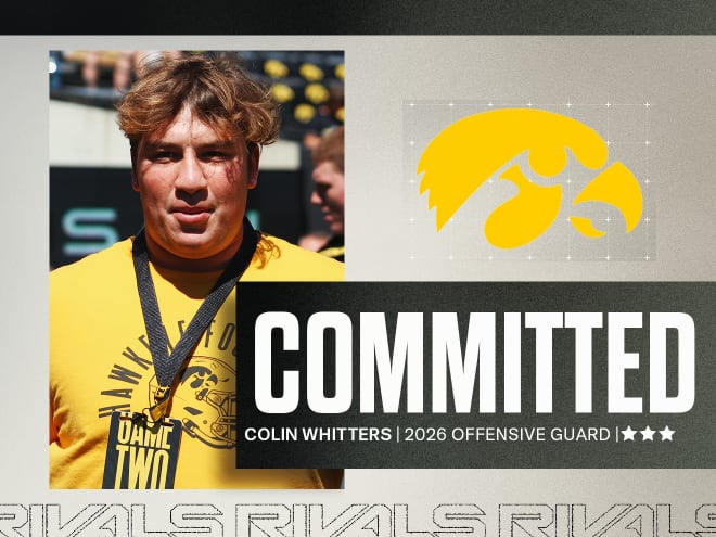 COMMIT: Iowa Lands 2026 Iowa City West, Three-Star OL Colin Whitters