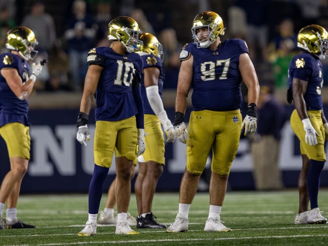 Notre Dame football depth chart projection for CFP quarterfinal vs. Georgia