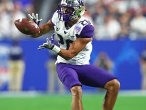 Huskies Offensive Coordinator Bush Hamdan Seeing WR Corps Taking Next Step