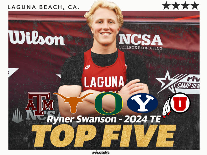 Top schools emerge for four-star tight end Ryner Swanson