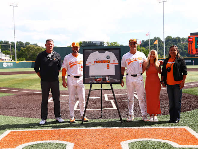 Hunter Ensley makes the most of Senior Day with Tennessee baseball