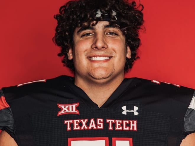 Choctaw OL Cade McConnell visits TTU, set for Signing Day decision