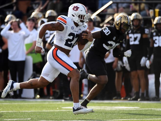 Vanderbilt eyeing challenge of containing Auburn back Jarquez Hunter