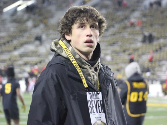 2026 Four-Star QB Peyton Falzone Talks Iowa Visit