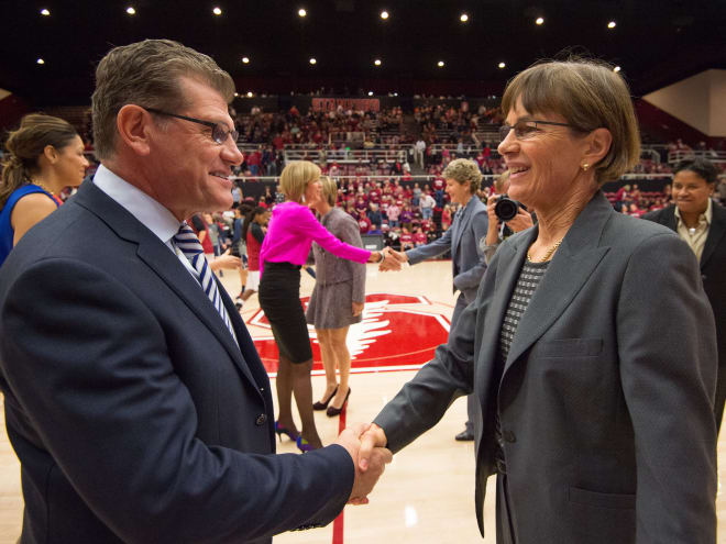 Tara VanDerveer speaks on Geno Auriemma breaking NCAA wins record