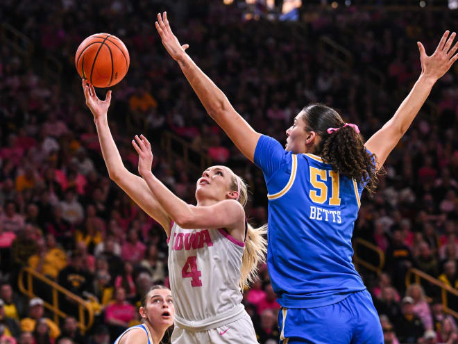 No. 3 UCLA 67, Iowa 65: No Hedging Betts