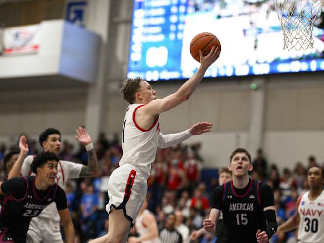 American Tops Navy 74-52, Earns Patriot League Championship