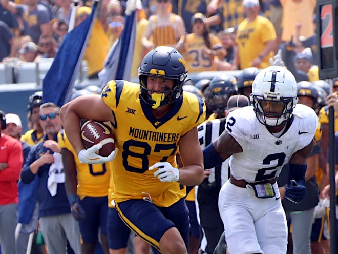 TE Kole Taylor focused on himself to help West Virginia's offense