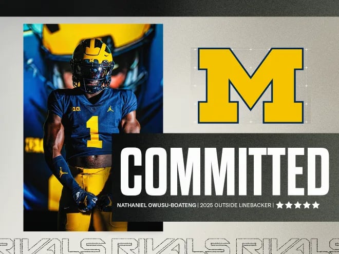 Michigan's surge continues with five-star Nathaniel Owusu-Boateng's pledge