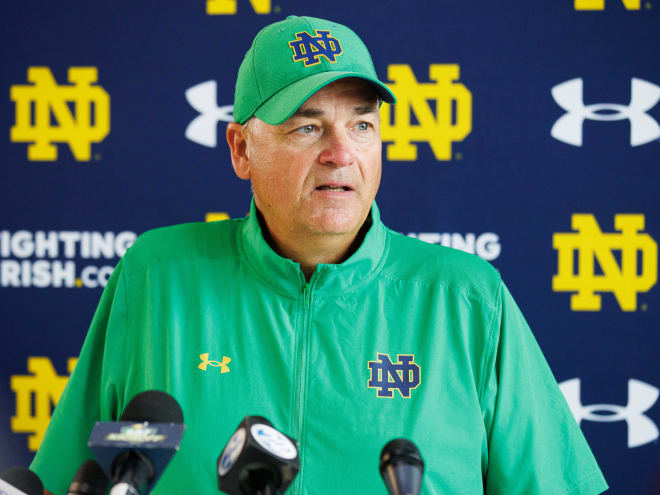 Notre Dame OC Mike Denbrock transcript heading into Northern Illinois game